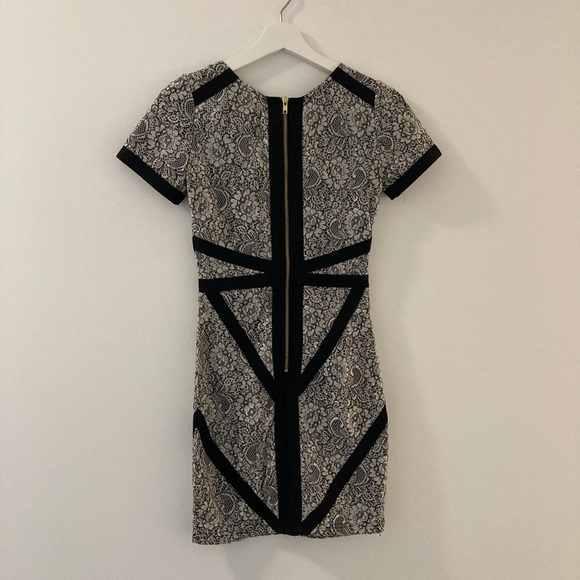 Silver Bodycon Dress - Picture 2 of 3